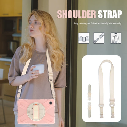 For Samsung Galaxy Tab A8 10.5 2021 Silicone + PC Tablet Case(Rose Gold) by bashfashion