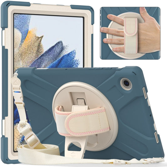 For Samsung Galaxy Tab A8 10.5 2021 Silicone + PC Tablet Case(Cornflower Blue) by bashfashion