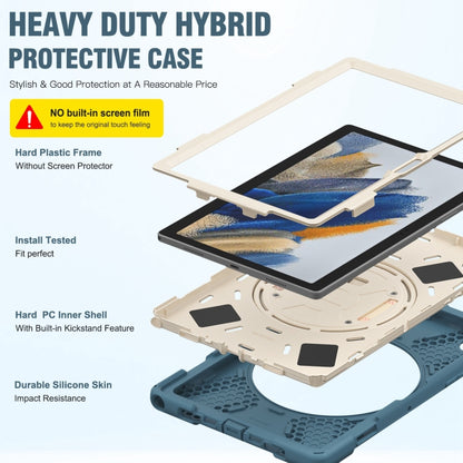 For Samsung Galaxy Tab A8 10.5 2021 Silicone + PC Tablet Case(Cornflower Blue) by bashfashion