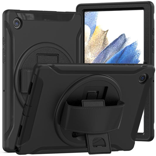 For Samsung Galaxy Tab A8 10.5 2021 Shockproof TPU + PC Tablet Case(Black) by bashfashion