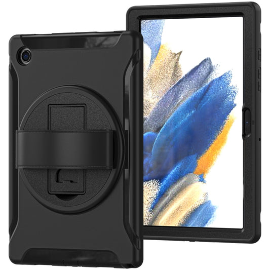For Samsung Galaxy Tab A8 10.5 2021 Shockproof TPU + PC Tablet Case(Black) by bashfashion