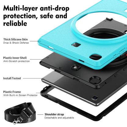 For Samsung Galaxy Tab A7 10.4 2020 TPU + PC Tablet Case(Light Blue) by bashfashion