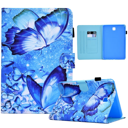 For Samsung Galaxy Tab A 8.0 T350 Sewing Pen Slot Leather Tablet Case(Butterflies) by bashfashion