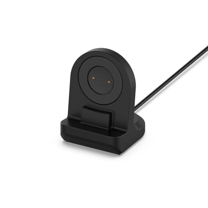 Silicone Stand Base without Charging Cable for Honor Watch GS 3(Black) by bashfashion