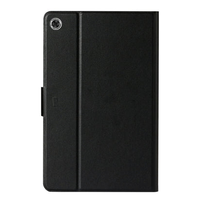 For Samsung Galaxy Tab A8 10.5 2021 Pure Color Leather Tablet Case(Black) by bashfashion