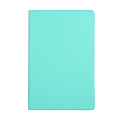 For Samsung Galaxy Tab S8 Ultra Elasticity Leather Tablet Case with Holder(Mint Green) by bashfashion