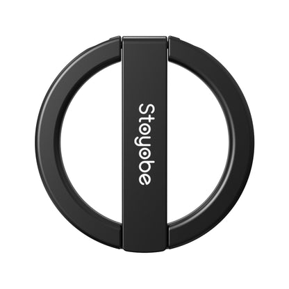 DUX DUICS Stoyobe HF-IV Magnetic Mobile Phone Stand Bracket for iPhone 12 & 13 Series(Black) by DUX DUCIS