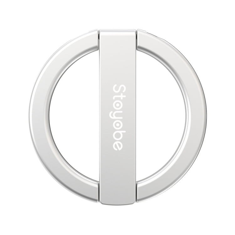 DUX DUICS Stoyobe HF-IV Magnetic Mobile Phone Stand Bracket for iPhone 12 & 13 Series(Silver) by DUX DUCIS