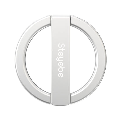 DUX DUICS Stoyobe HF-IV Magnetic Mobile Phone Stand Bracket for iPhone 12 & 13 Series(Silver) by DUX DUCIS