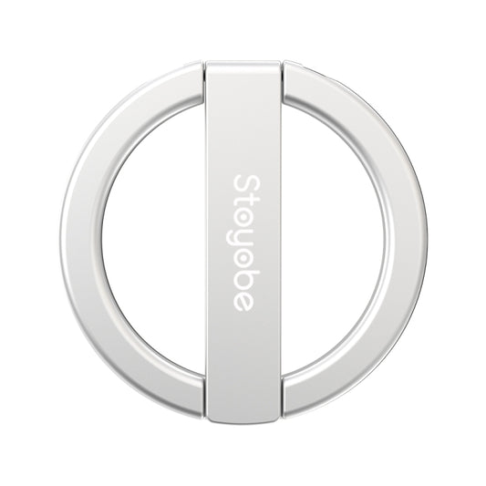 DUX DUICS Stoyobe HF-IV Magnetic Mobile Phone Stand Bracket for iPhone 12 & 13 Series(Silver) by DUX DUCIS