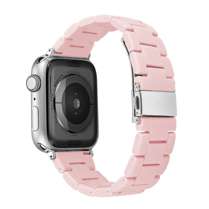 Candy Color Three-Bead Watch Band For Apple Watch Ultra 49mm&Watch Ultra 2 49mm / Series 9&8&7 45mm / SE 3&SE 2&6&SE&5&4 44mm / 3&2&1 42mm(Light Pink) by bashfashion