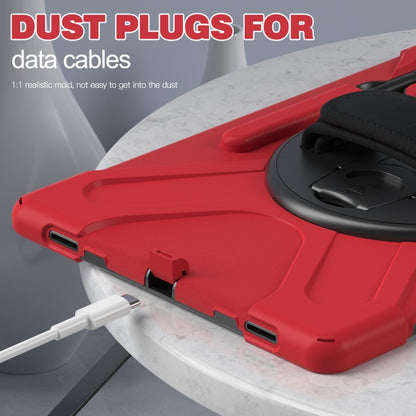 For Samsung Galaxy Tab S8 Ultra Silicone + PC Tablet Case(Red) by bashfashion