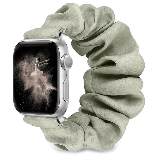 Single Loop Elasticity Watch Band For Apple Watch Ultra 49mm&Watch Ultra 2 49mm / Series 9&8&7 45mm / SE 3&SE 2&6&SE&5&4 44mm / 3&2&1 42mm(Beige) by bashfashion