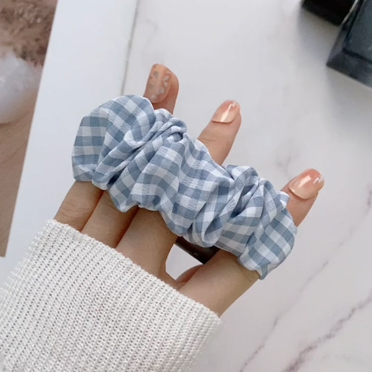 Single Loop Elasticity Cloth Grid Watch Band For Apple Watch Series 9&8&7 41mm / SE 3&SE 2&6&SE&5&4 40mm / 3&2&1 38mm(A) by bashfashion