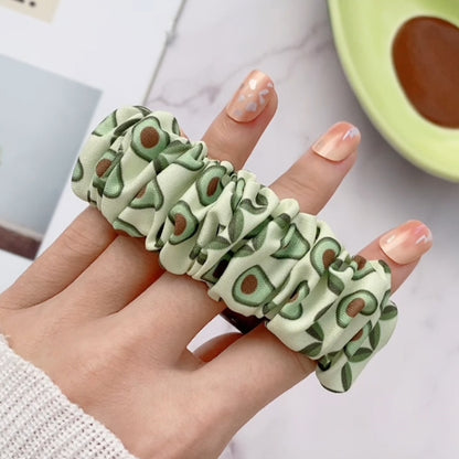 Single Loop Elasticity Cloth Fruit Watch Band For Apple Watch Ultra 49mm&Watch Ultra 2 49mm / Series 9&8&7 45mm / SE 3&SE 2&6&SE&5&4 44mm / 3&2&1 42mm(D) by bashfashion