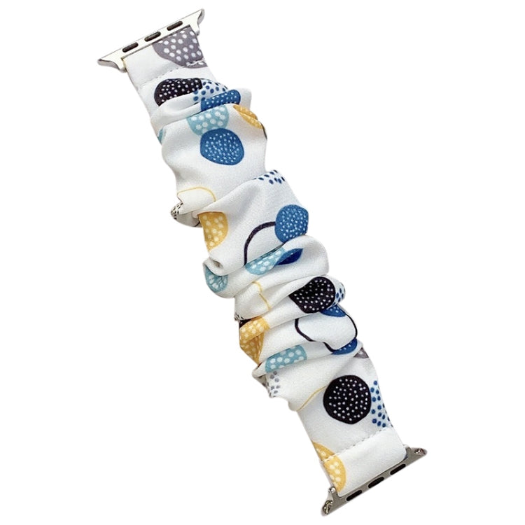 Single Loop Elasticity Cloth Fruit Watch Band For Apple Watch Ultra 49mm&Watch Ultra 2 49mm / Series 9&8&7 45mm / SE 3&SE 2&6&SE&5&4 44mm / 3&2&1 42mm(F) by bashfashion