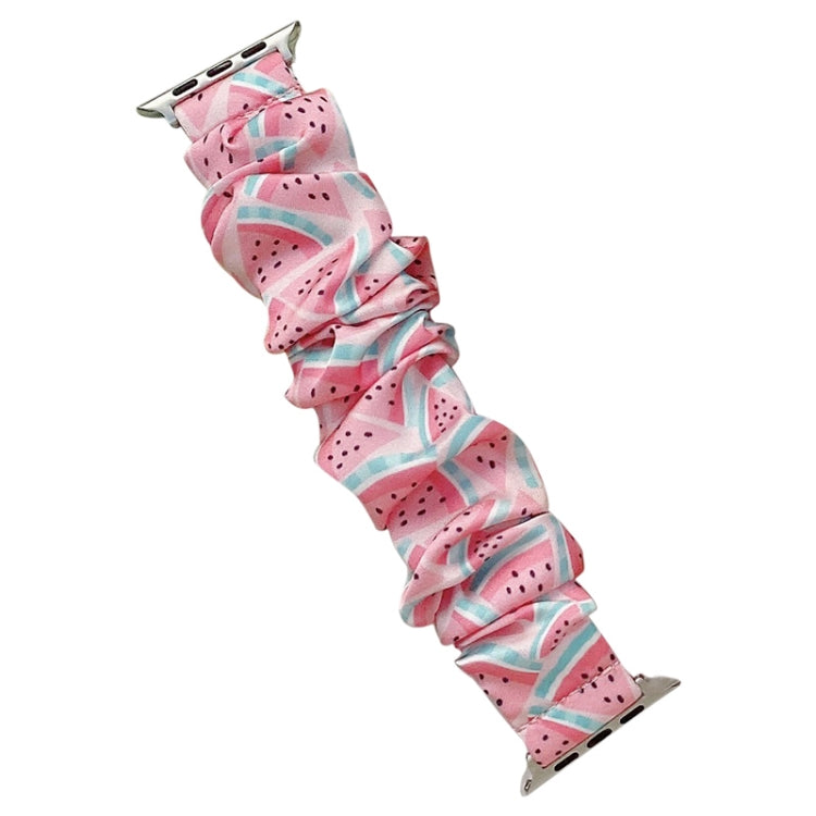 Single Loop Elasticity Cloth Fruit Watch Band For Apple Watch Ultra 49mm&Watch Ultra 2 49mm / Series 9&8&7 45mm / SE 3&SE 2&6&SE&5&4 44mm / 3&2&1 42mm(I) by bashfashion