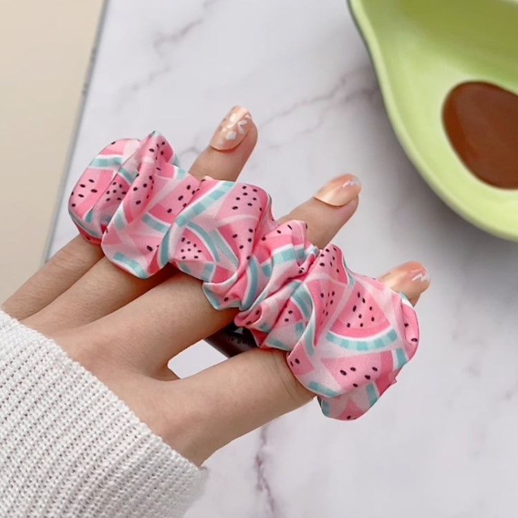 Single Loop Elasticity Cloth Fruit Watch Band For Apple Watch Ultra 49mm&Watch Ultra 2 49mm / Series 9&8&7 45mm / SE 3&SE 2&6&SE&5&4 44mm / 3&2&1 42mm(I) by bashfashion