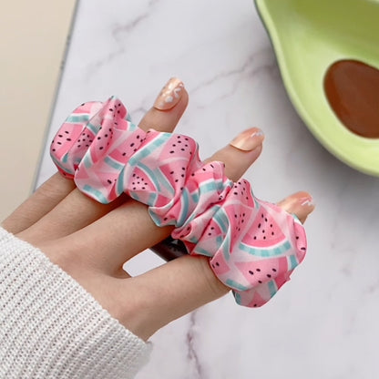 Single Loop Elasticity Cloth Fruit Watch Band For Apple Watch Ultra 49mm&Watch Ultra 2 49mm / Series 9&8&7 45mm / SE 3&SE 2&6&SE&5&4 44mm / 3&2&1 42mm(I) by bashfashion