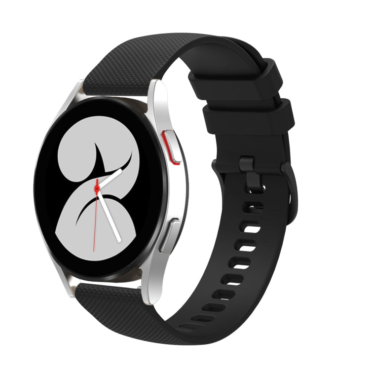 22mm Pockmarked Tonal Buckle Silicone Watch Band for Huawei Watch / Samsung Galaxy Watch(Grey) by bashfashion