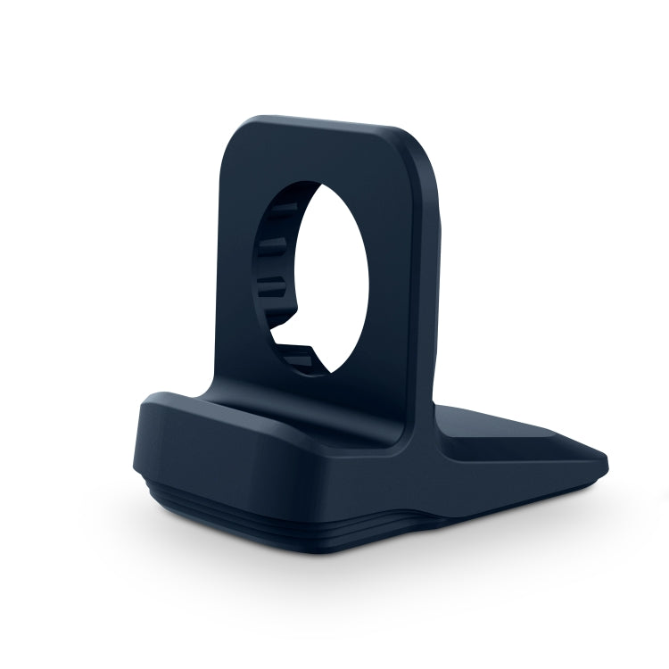 Silicone Charging Holder for Apple Watch(Midnight Blue) by bashfashion