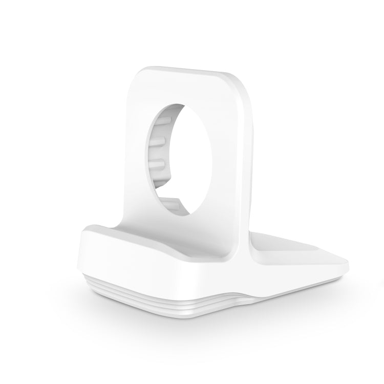 Silicone Charging Holder for Apple Watch(White) by bashfashion