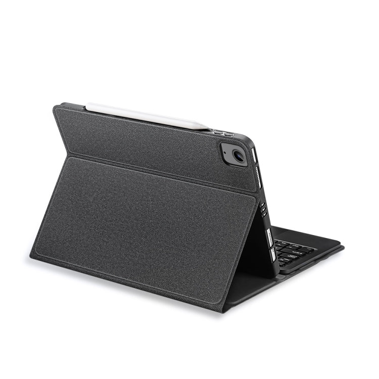 DUX DUCIS Bluetooth Keyboard Leather Case with Touchpad & Smart Sleep Function For iPad Air 4/5 / iPad Pro 11 2018/2020/2021/2022(Black) by DUX DUCIS