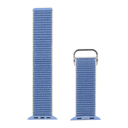 Nylon Watch Band For Apple Watch Series 9&8&7 41mm / SE 3&SE 2&6&SE&5&4 40mm / 3&2&1 38mm(Pearl Pink) by bashfashion