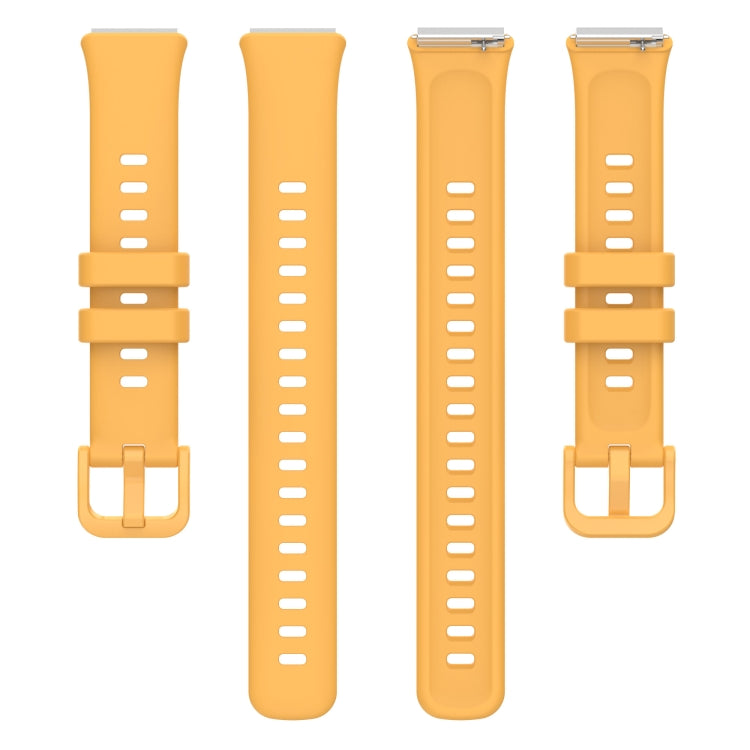 For Huawei Band 7 Silicone Watch Band(Populus Euphratica in Autumn) by bashfashion