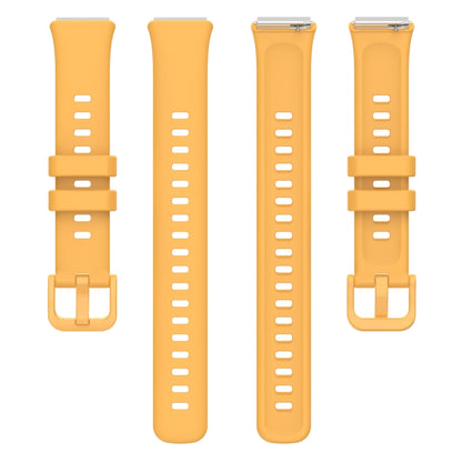 For Huawei Band 7 Silicone Watch Band(Populus Euphratica in Autumn) by bashfashion