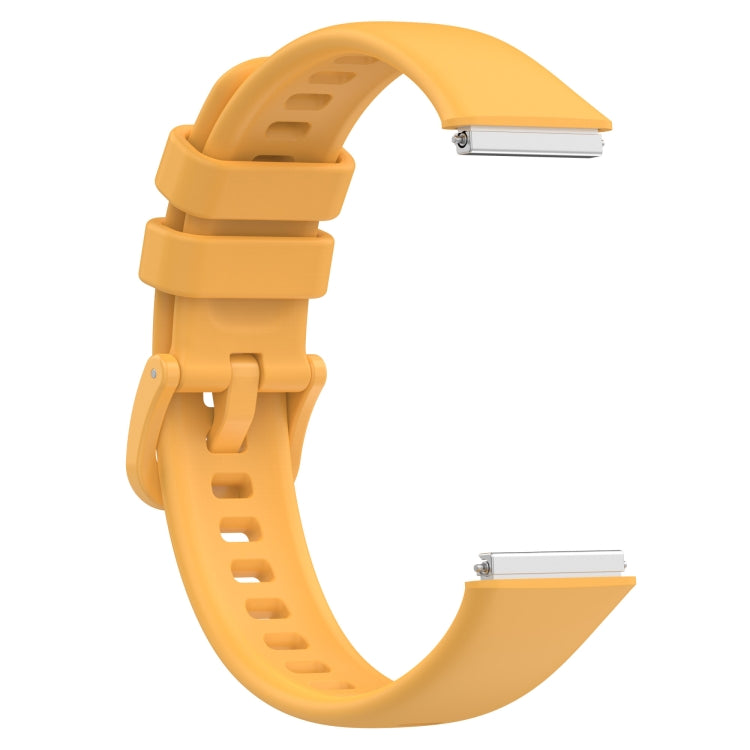 For Huawei Band 7 Silicone Watch Band(Populus Euphratica in Autumn) by bashfashion