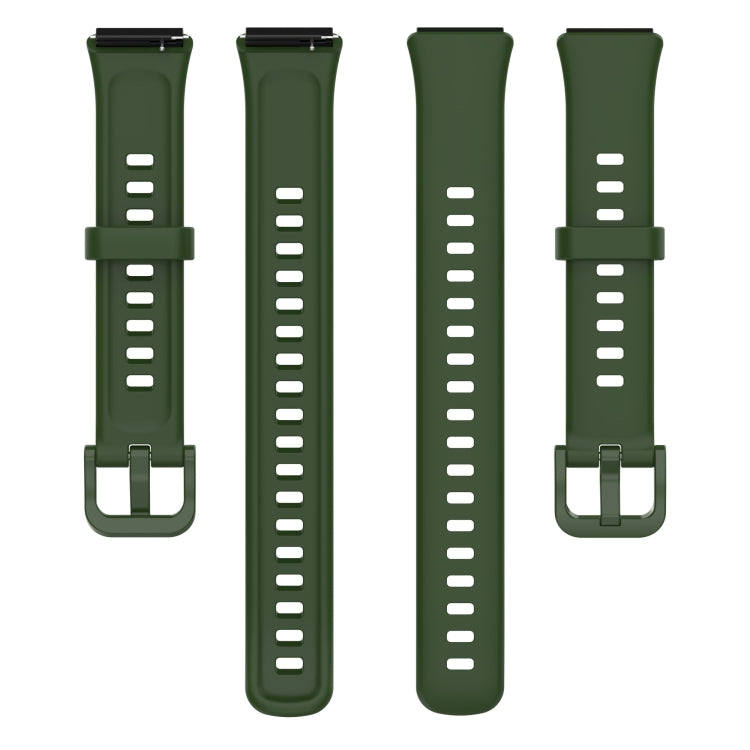 For Huawei Band 7 Silicone Watch Band(Populus Euphratica in Summer) by bashfashion