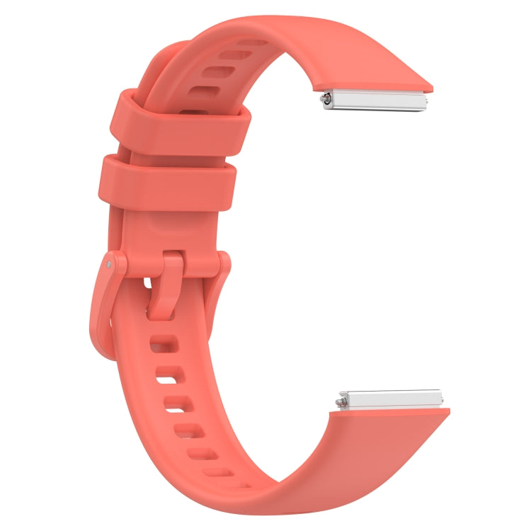 For Huawei Band 7 Silicone Watch Band(China Red) by bashfashion