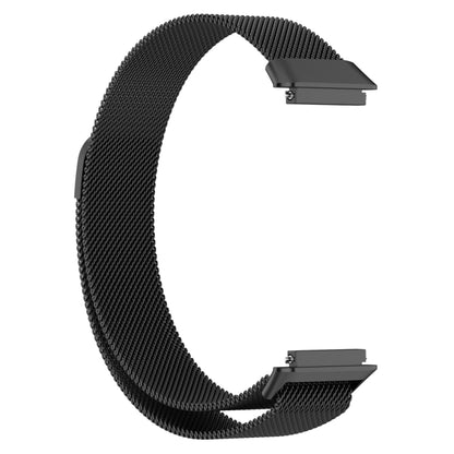 For Huawei Band 7 / 7 NFC Milan Metal Magnetic Watch Band(Black) by bashfashion