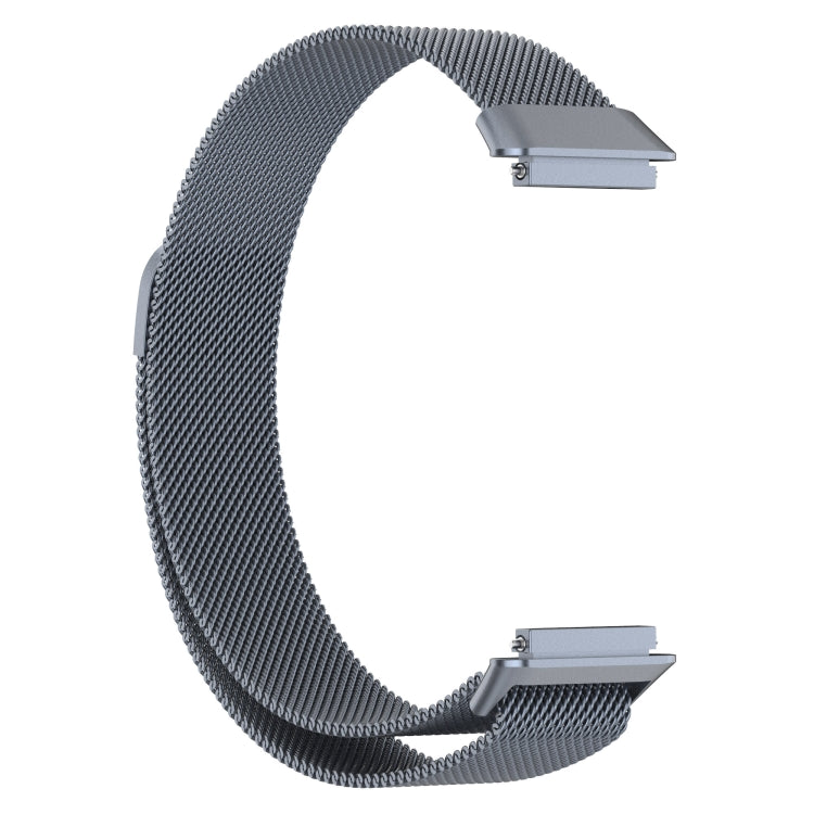 For Huawei Band 7 / 7 NFC Milan Metal Magnetic Watch Band(Grey) by bashfashion