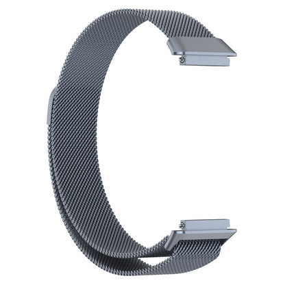 For Huawei Band 7 / 7 NFC Milan Metal Magnetic Watch Band(Grey) by bashfashion