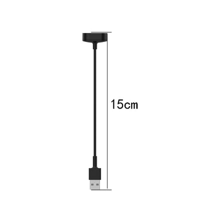 For Fitbit Inspire 15cm Charging Cable(Black) by bashfashion