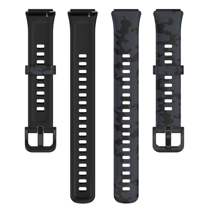 For Huawei Band 7 TPU Watch Band(Camouflage Grey) by bashfashion