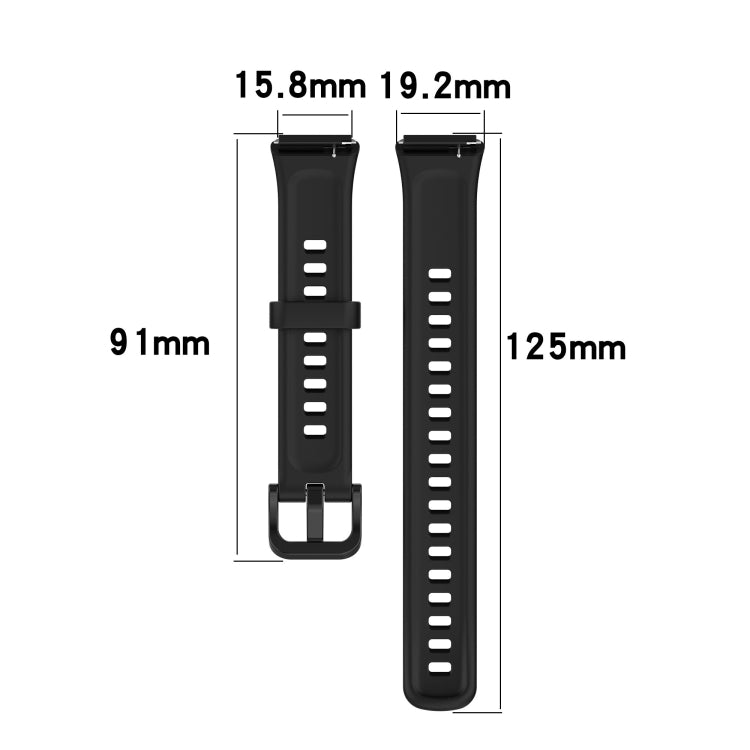 For Huawei Band 7 TPU Watch Band(Camouflage Grey) by bashfashion