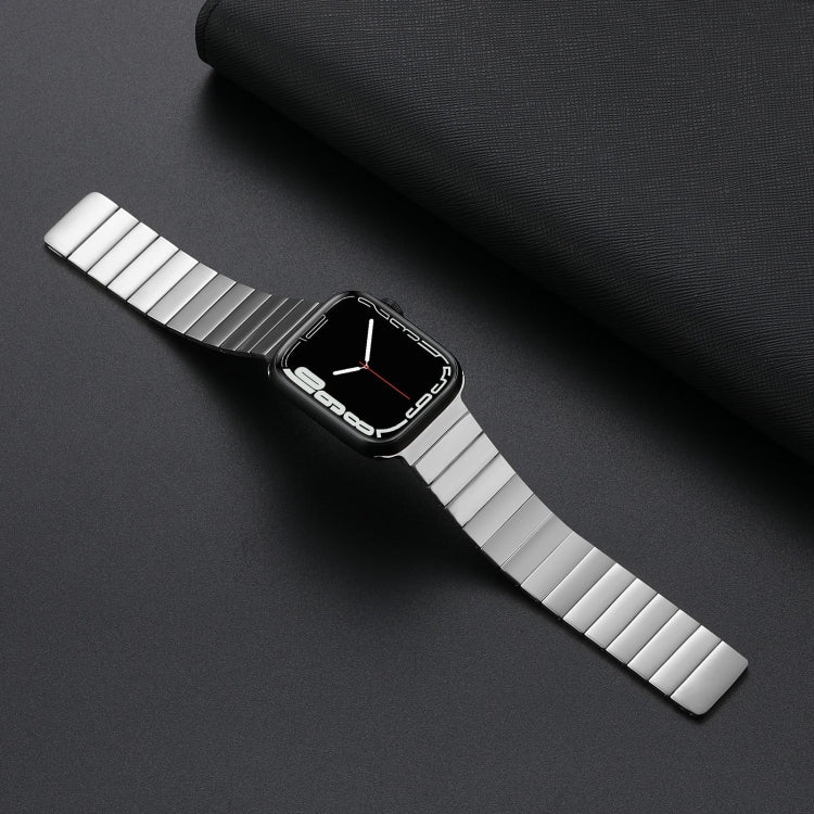 Magnetic Steel Watch Band For Apple Watch Series 9&8&7 41mm / SE 3&SE 2&6&SE&5&4 40mm / 3&2&1 38mm (Starlight) by bashfashion