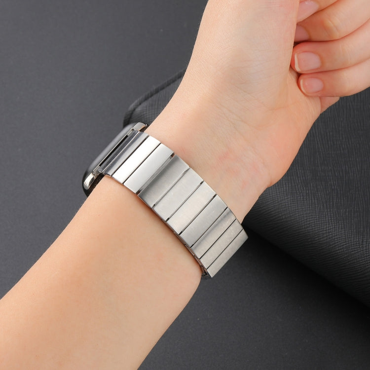 Magnetic Steel Watch Band For Apple Watch Series 9&8&7 41mm / SE 3&SE 2&6&SE&5&4 40mm / 3&2&1 38mm (Starlight) by bashfashion