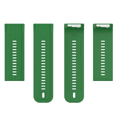 For Huawei Watch D Solid Color Silicone Watch Band with Buckle(Green) by bashfashion