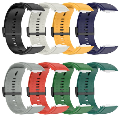 For Huawei Watch D Solid Color Silicone Watch Band with Buckle(Green) by bashfashion