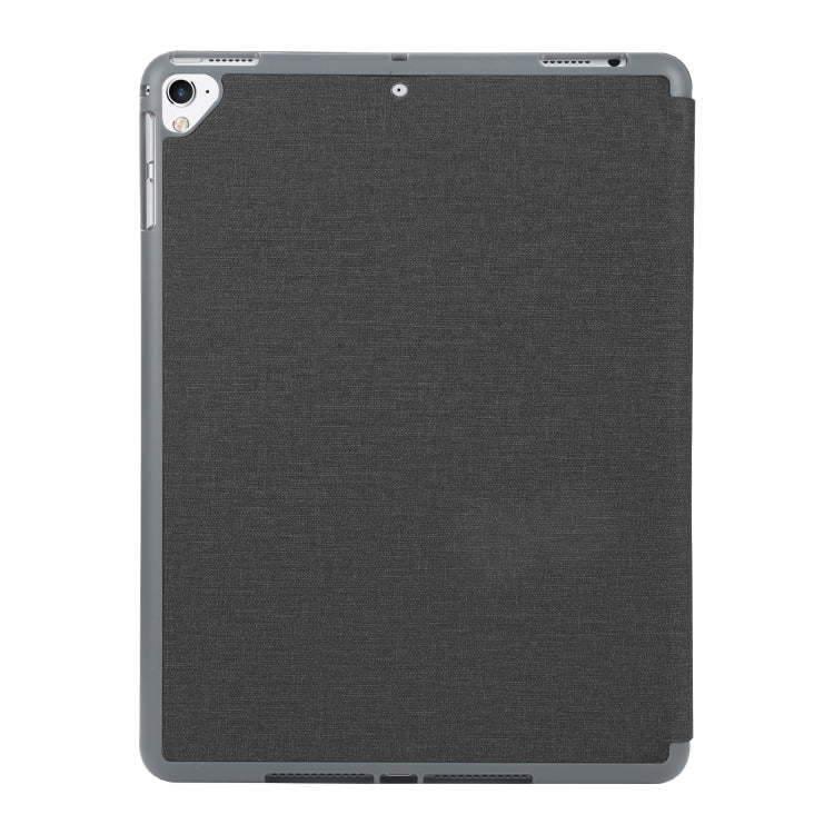 Mutural King Kong Series Deformation Holder Leather Tablet Case For iPad 9.7 2018 / 2017(Black) by Mutural