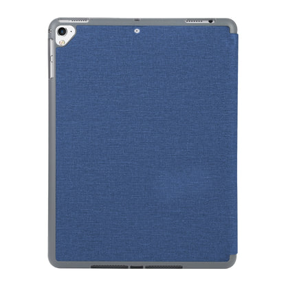 Mutural King Kong Series Deformation Holder Leather Tablet Case For iPad 9.7 2018 / 2017(Blue) by Mutural