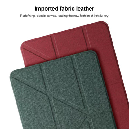 Mutural King Kong Series Deformation Holder Leather Tablet Case For iPad 9.7 2018 / 2017(Green) by Mutural