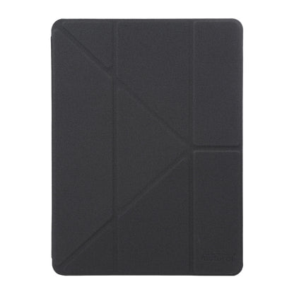 Mutural King Kong Series Deformation Holder Leather Tablet Case For iPad Pro 10.5 2019 / 2017(Black) by Mutural