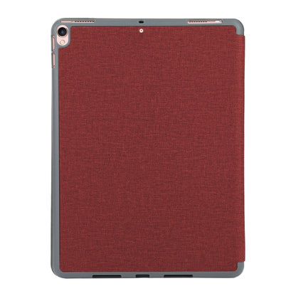 Mutural King Kong Series Deformation Holder Leather Tablet Case For iPad Pro 10.5 2019 / 2017(Red) by Mutural