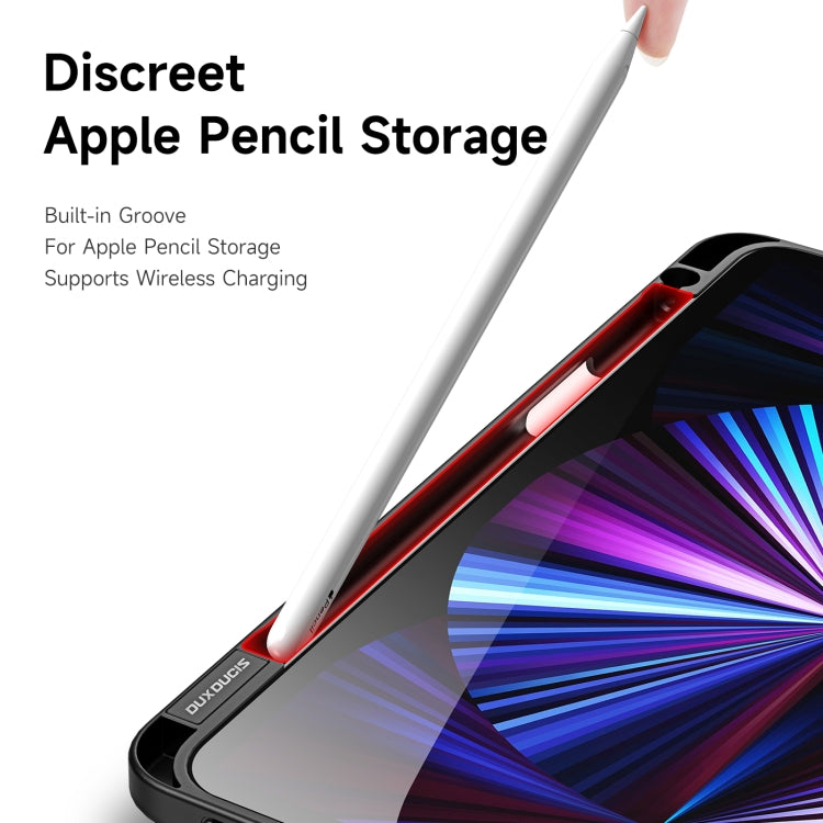 DUX DUCIS Magi Series Shockproof Tablet Case For iPad Pro 11 2022/2021/2020/2018 (Black) by DUX DUCIS