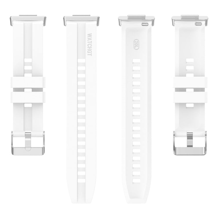 For Huawei Watch Fit 2 Tire Tread Watch Band(White) by bashfashion